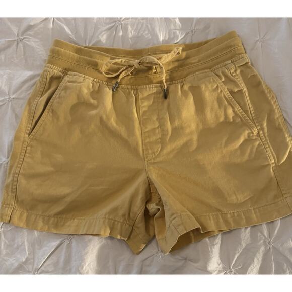Orvis Pants - Orvis Shorts Womens Yellow Cotton Blend Summer Beach Size S